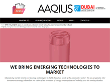 Tablet Screenshot of aaqius.com